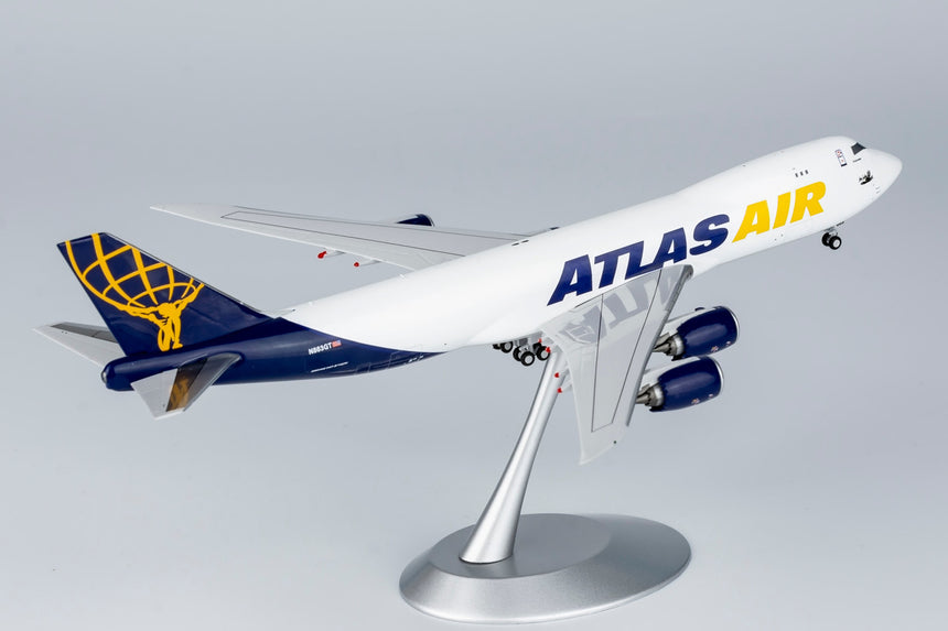 NG Models Atlas Air Boeing 747-8F N863GT Apex Logistics titles (ULTIMATE COLLECTION) 1/400 78015