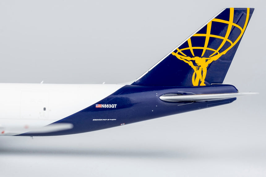 NG Models Atlas Air Boeing 747-8F N863GT Apex Logistics titles (ULTIMATE COLLECTION) 1/400 78015