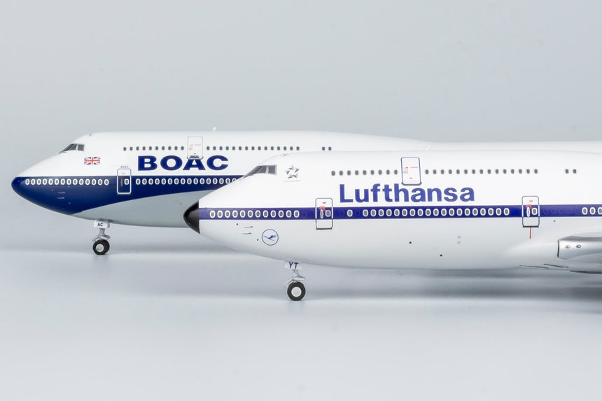 NG Models Lufthansa Boeing 747-8-D-ABYT retro colors (ULTIMATE COLLECTION) 1/400 Scale