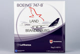NG Models Lufthansa Boeing 747-8 D-ABYA n/c 1/400 Scale