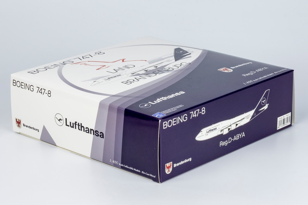 NG Models Lufthansa Boeing 747-8 D-ABYA n/c 1/400 78027 - Model