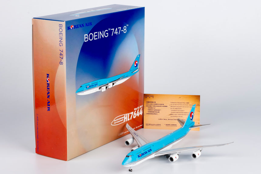 NG Models Korean Air (the last passenger 747 ever built) Boeing 747-8 HL7644 1/400 Scale