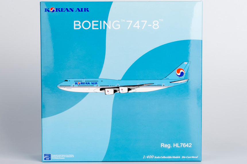 NG Models Korean Air Boeing 747-8 HL7642 1/400 Scale