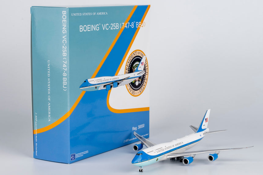 NG Models United States - US Air Force (USAF) (Classic Version) VC-25B Boeing (747-8) 30000 1/400 Scale