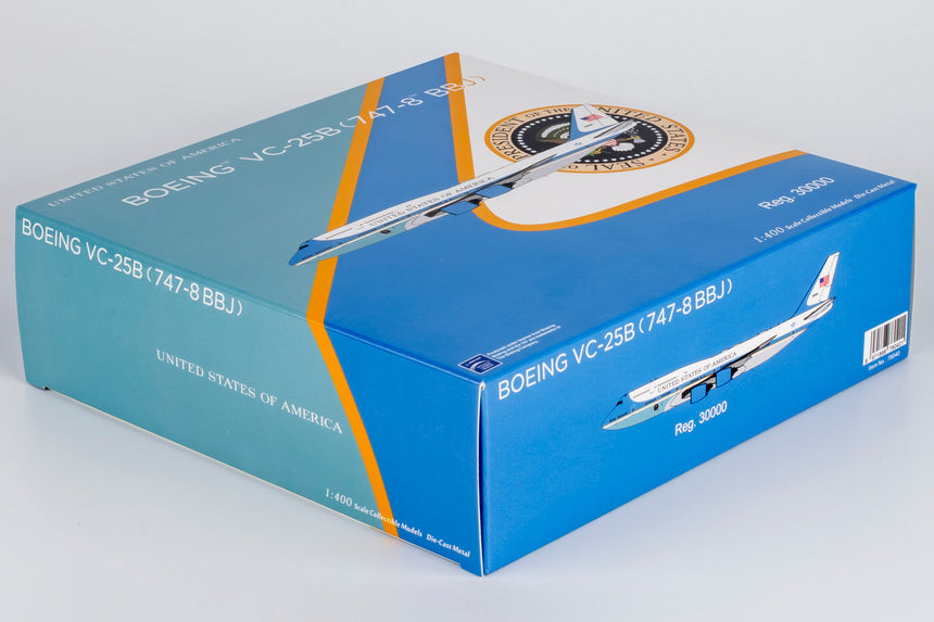 NG Models United States - US Air Force (USAF) (Classic Version) VC-25B Boeing (747-8) 30000 1/400 Scale