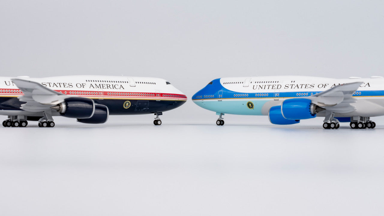 NG Models United States - US Air Force (USAF) (New Version) VC-25B Boeing (747-8) 30000 1/400 Aircraft Scale Model