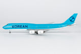 NG Models Korean Air (2025's livery) Boeing 747-8 HL7638 1/400 Aircraft Scale Model