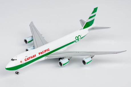 NG Models Cathay Pacific Airways Boeing 747-8F B-LJE (80 Years Anniversary Retro Livery) (Ultimate) 1/400 Aircraft Scale Model