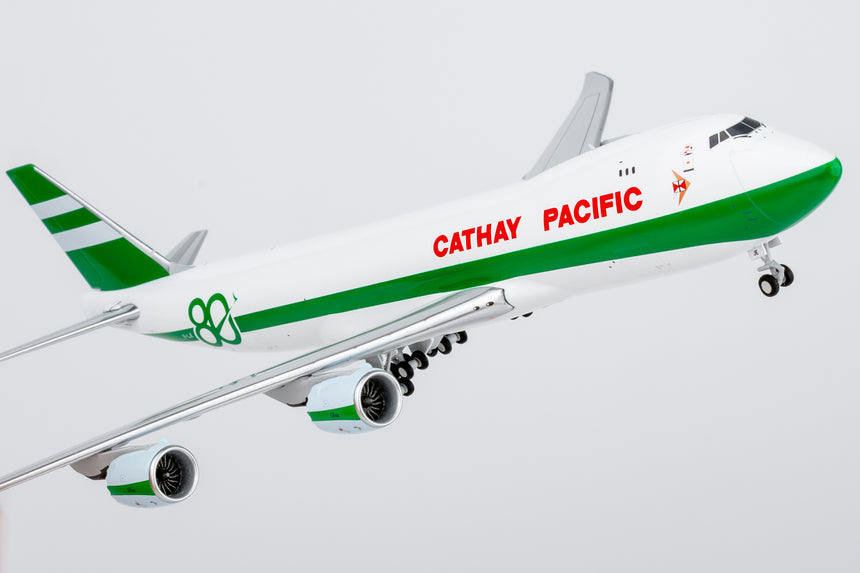 NG Models Cathay Pacific Airways Boeing 747-8F B-LJE (80 Years Anniversary Retro Livery) (Ultimate) 1/400 Aircraft Scale Model