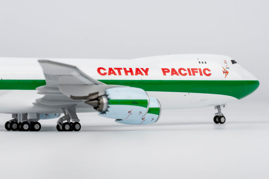 NG Models Cathay Pacific Airways Boeing 747-8F B-LJE (80 Years Anniversary Retro Livery) 1/400 Aircraft Scale Model