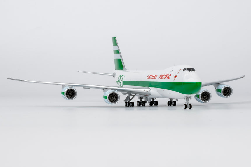 NG Models Cathay Pacific Airways Boeing 747-8F B-LJE (80 Years Anniversary Retro Livery) 1/400 Aircraft Scale Model