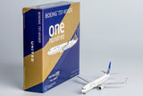 NG Models United Airlines Boeing 737-900ER/w N69818 CO-UA merged livery; with scimitar winglets; with one hundred title 1/400 Scale