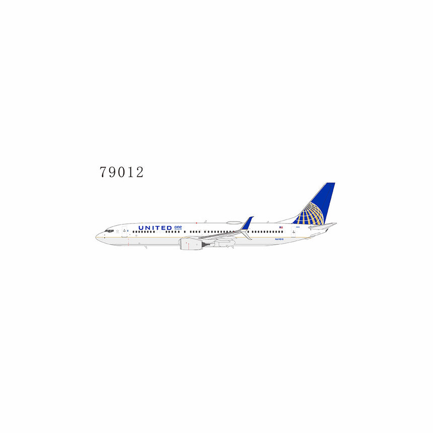 NG Models United Airlines Boeing 737-900ER/w N69818 CO-UA merged livery; with scimitar winglets; with one hundred title 1/400 Scale