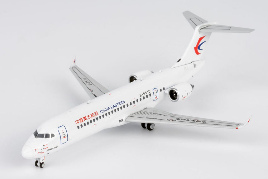 NG Models China Eastern Airlines (with "ARJ21-700" titles) COMAC C909 B-651U 1/400 Aircraft Scale Model