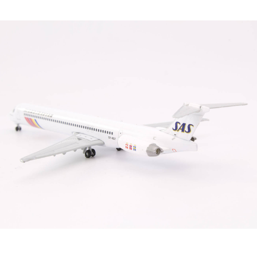Herpa SAS Scandinavian Airlines McDonnell Douglas MD-82 "Hake Viking" 1/500 Aircraft Scale Model