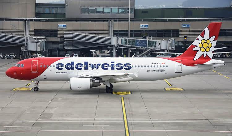 Phoenix Edelweiss Air Airbus A320 HB-JJL 1/400 Scale