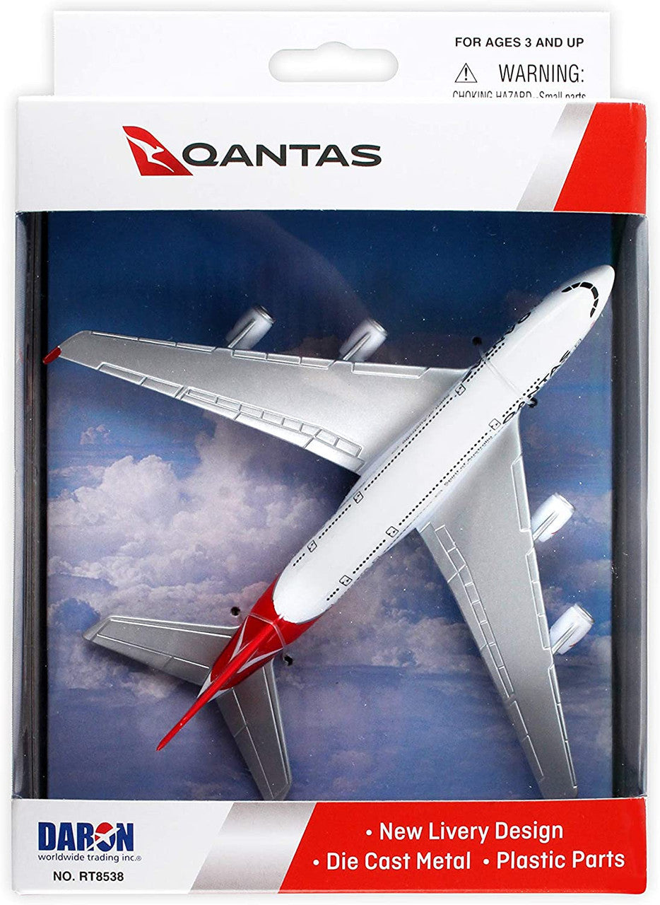 Qantas Airbus A380 Airplane Model Toy