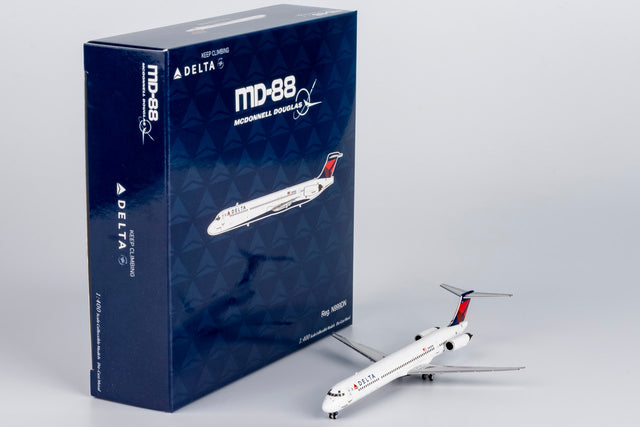 NG Models Delta Air Lines McDonnell Douglas MD-88 N999DN 1/400 Aircraft Scale Model