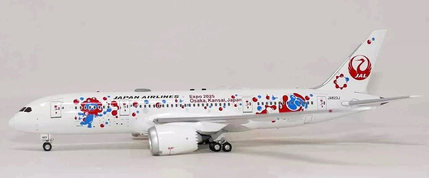 Aviation400 Japan Airlines Boeing 787-8 Dreamliner "Expo 2025 Osaka" JA823J (with detachable gear) 1/400 Aircraft Scale Model