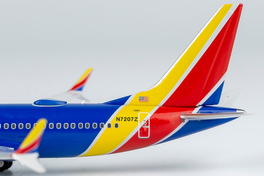 NG Models Southwest Airlines Boeing 737 MAX 7 N7207Z 1/400 Scale