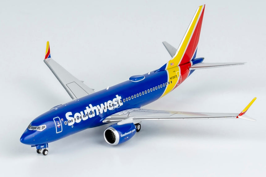 NG Models Southwest Airlines Boeing 737 MAX 7 N7207Z 1/400 Scale