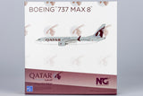 NG Model Qatar Airways Boeing 737 MAX 8 A7-BSH 1/400 Scale