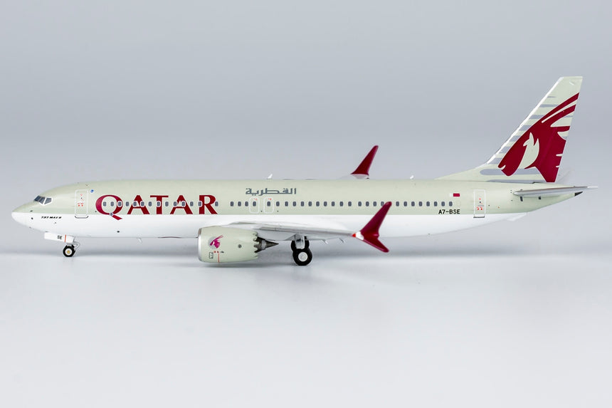 NG Model Qatar Airways Boeing 737 MAX 8 A7-BSE 1/400 88019