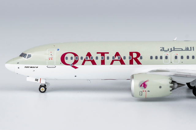 NG Model Qatar Airways Boeing 737 MAX 8 A7-BSE 1/400 Aircraft Scale Model
