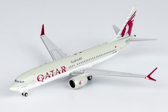 NG Model Qatar Airways Boeing 737 MAX 8 A7-BSE 1/400 Aircraft Scale Model