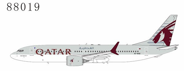 NG Model Qatar Airways Boeing 737 MAX 8 A7-BSE 1/400 Aircraft Scale Model