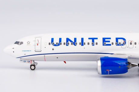 NG Models United Airlines Blue Evolution colors Boeing B737 MAX 8 N17339 1/400 Scale