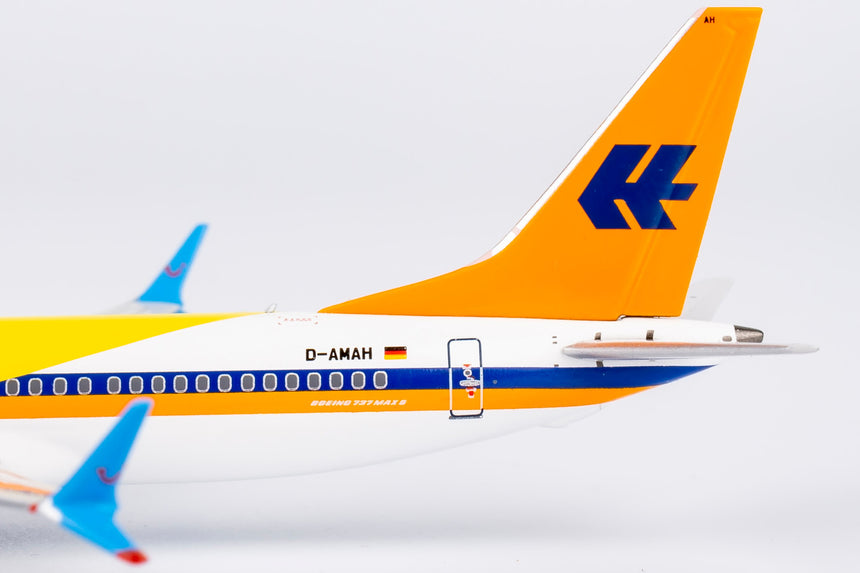 NG Models TUI "Fuerteventura" in the TUI 50 Years Livery Boeing B737 MAX 8 D-AMAH 1/400 Scale