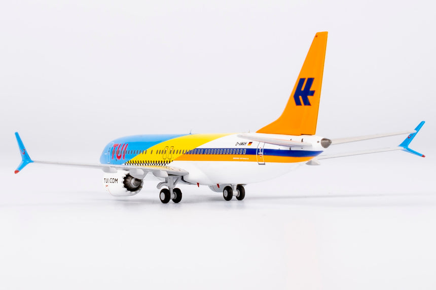 NG Models TUI "Fuerteventura" in the TUI 50 Years Livery Boeing B737 MAX 8 D-AMAH 1/400 Scale