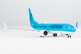NG Models Korean Air Boeing 737 MAX 8 HL8567 (Korean Air's first 737-8 in 2025's new standard livery) 1/400 Aircraft Scale Model