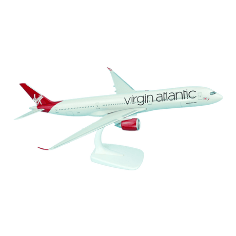 AeroClix Virgin Atlantic Airbus A350-1000 G-VLUX 1/200 Aircraft Scale Model