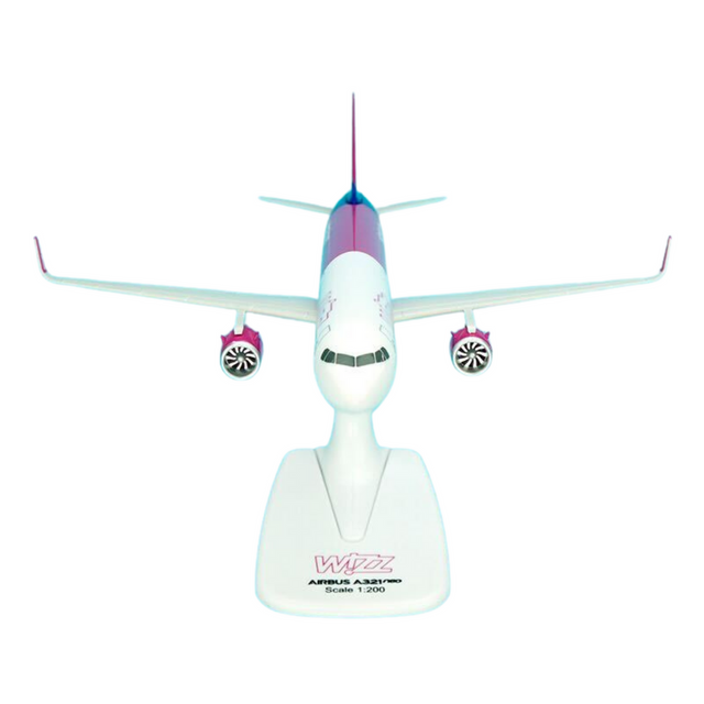 AeroClix Wizz Air Airbus A321Neo HA-LGA 1/200 Aircraft Scale Model