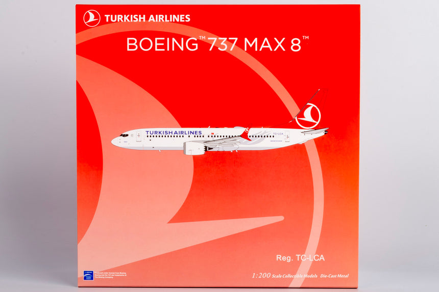 NG Models Turkish Airlines “Tokat” Boeing 737 MAX 8 TC-LCA 1/200 Scale