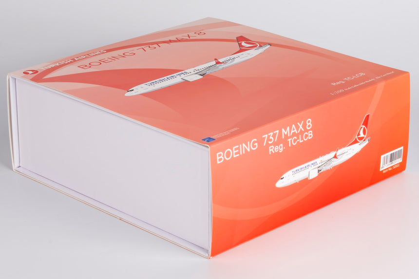 NG Models Turkish Airlines “Isparta” Boeing 737 MAX 8 TC-LCB 1/200 Scale