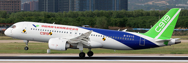 Aviation200 COMAC C919-100ER B-001G (with detachable gear) 1/200 Scale