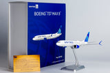 NG Models United Airlines Boeing 737 MAX 9 N37555(Blue Evolution livery; with metal stand) 1/200 Scale