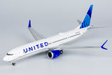 NG Models United Airlines Boeing 737 MAX 9 N37555(Blue Evolution livery; with metal stand) 1/200 Scale