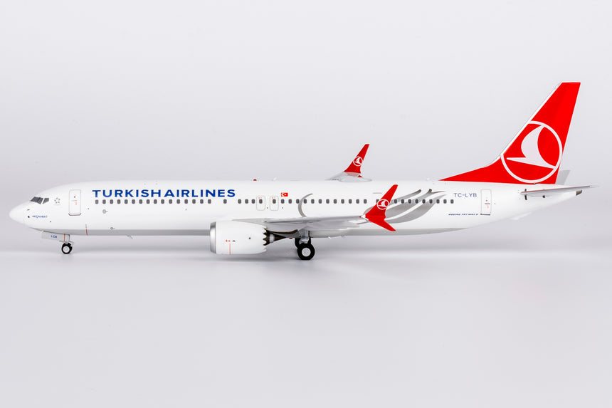 NG Models Turkish Airlines Boeing 737 MAX 9 TC-LYB 1/200 Scale