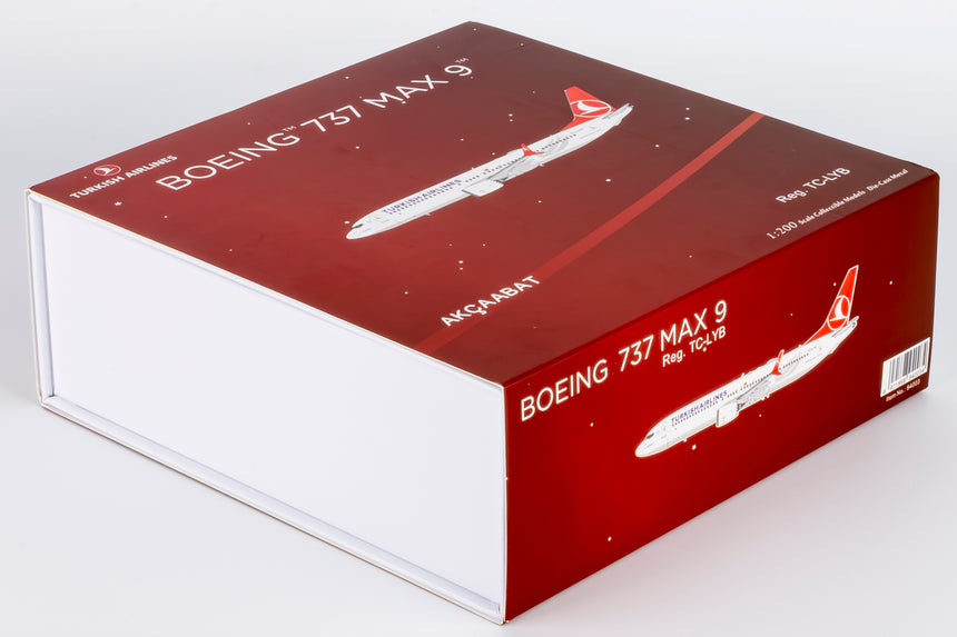NG Models Turkish Airlines Boeing 737 MAX 9 TC-LYB 1/200 Scale