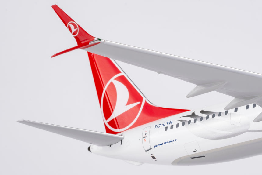 NG Models Turkish Airlines Boeing 737 MAX 9 TC-LYB 1/200 Scale