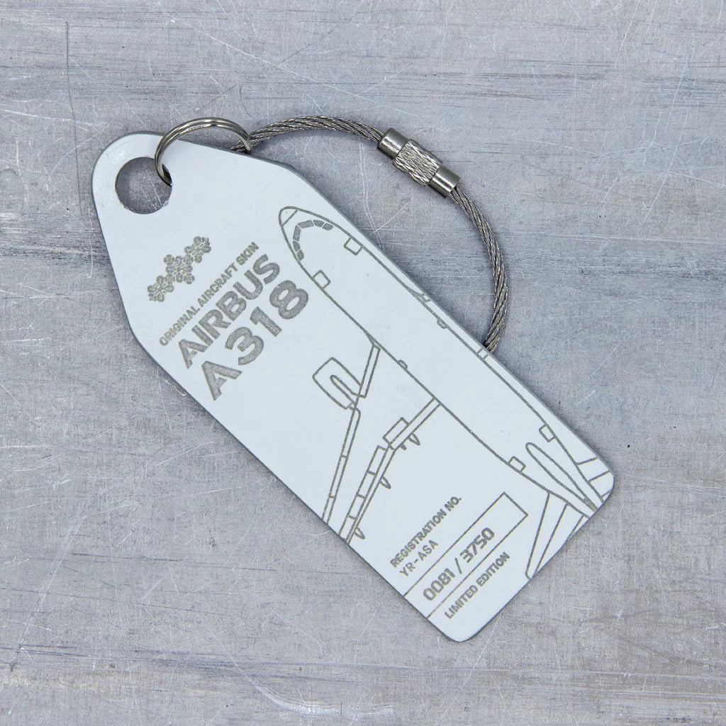 AviationTag Tarom Airbus A318 - YR-ASA White