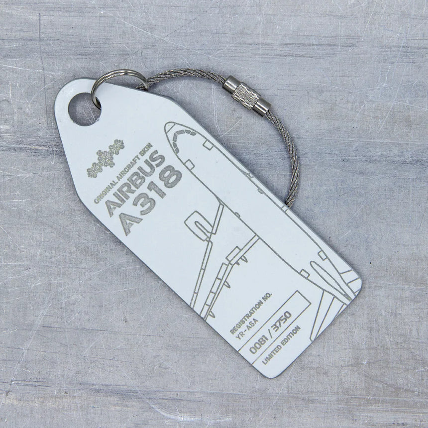 AviationTag Tarom Airbus A318 - YR-ASA White