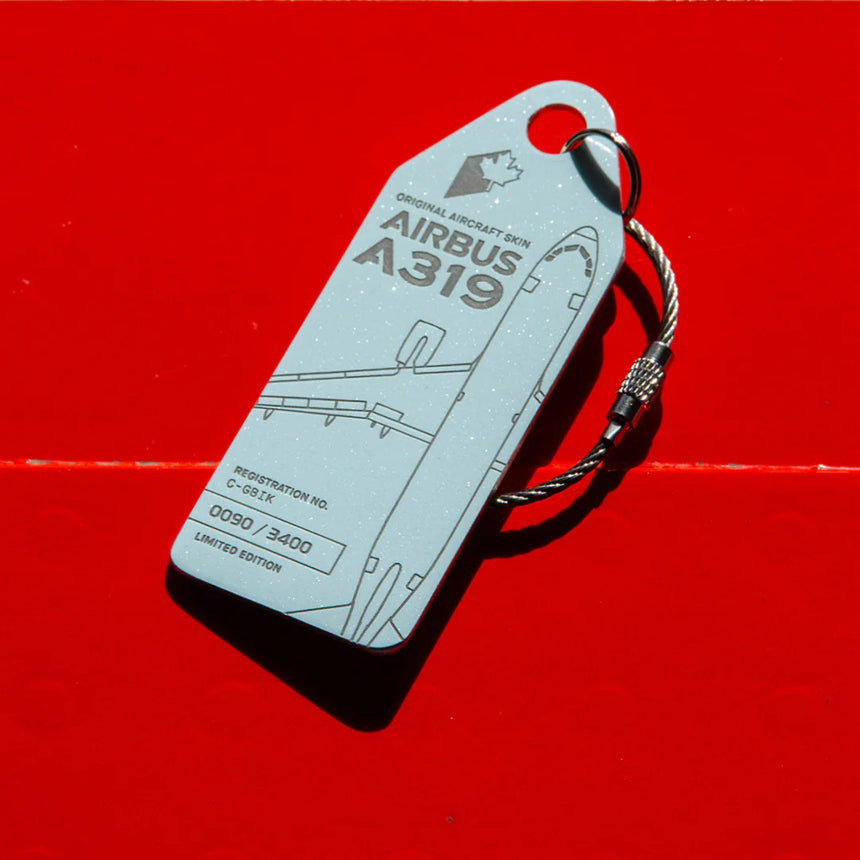 AviationTag Air Canada Airbus A319 - C-GBIK Turquoise