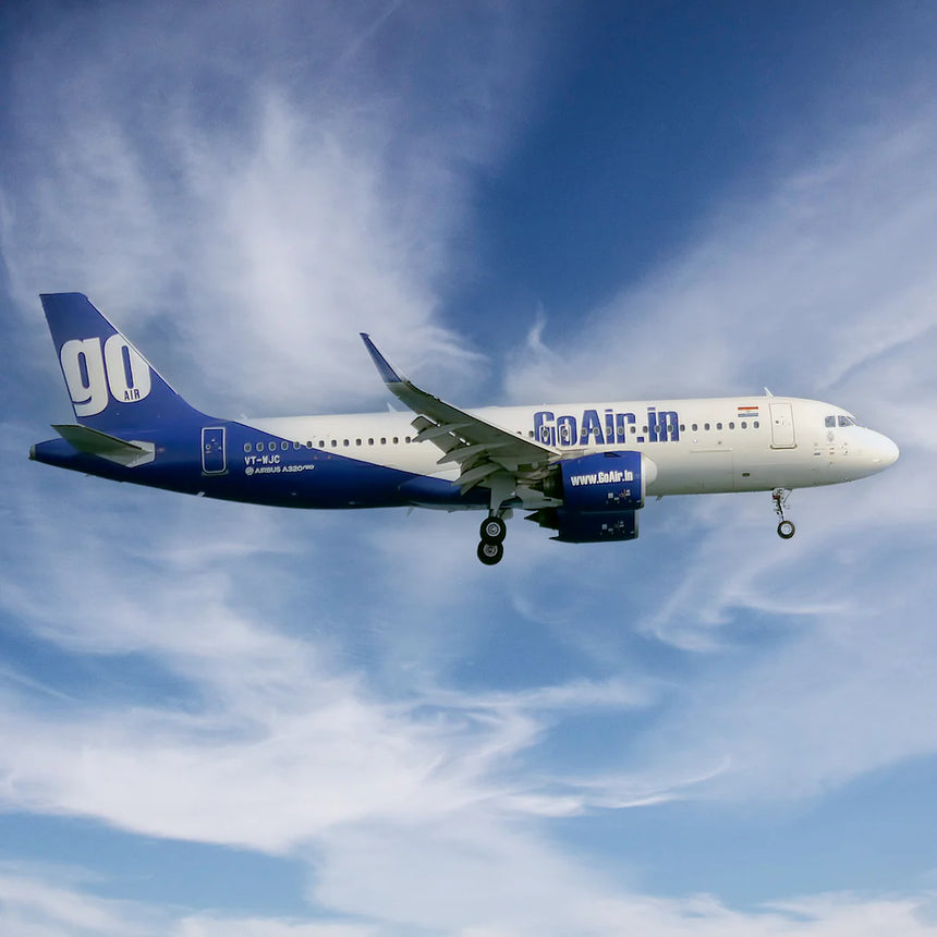 AviationTag Go Air Airbus A320neo - VT-WJC White