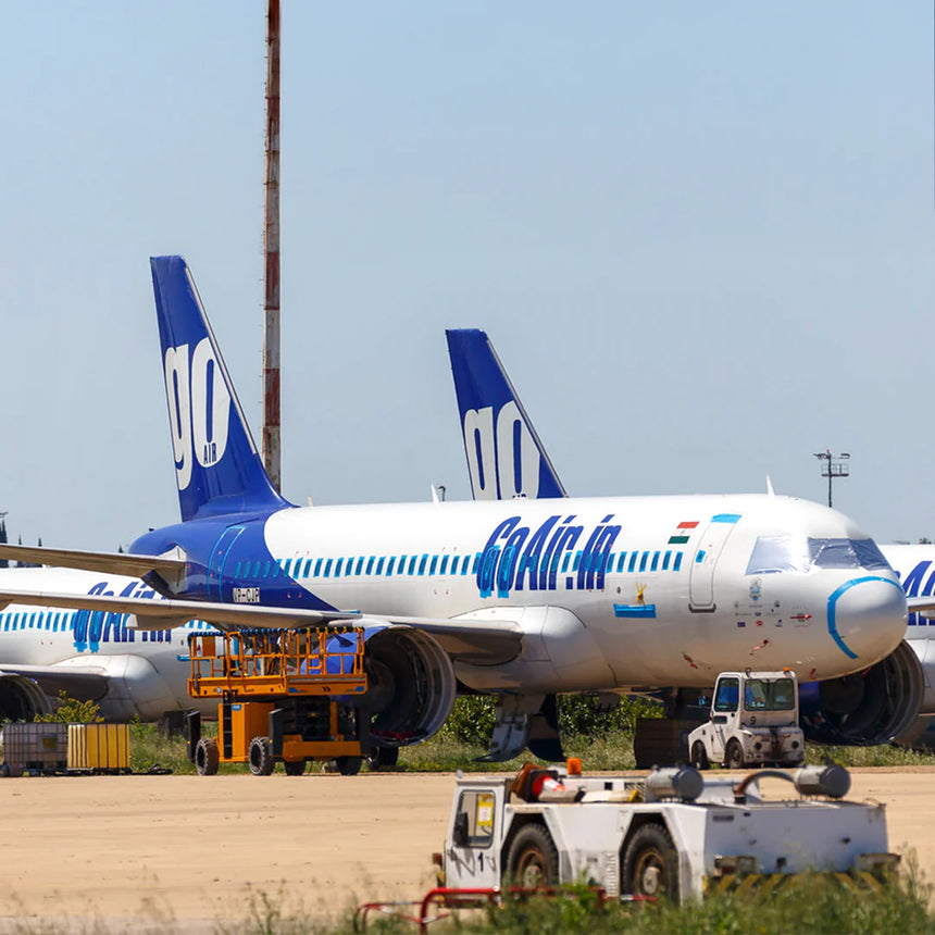 AviationTag Go Air Airbus A320neo - VT-WJC White