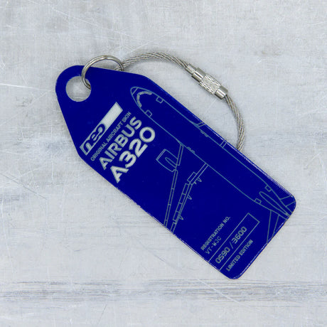 AviationTag Go Air Airbus A320neo - VT-WJC Blue